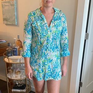 Lily Pulitzer tunic/bathing suit cover up